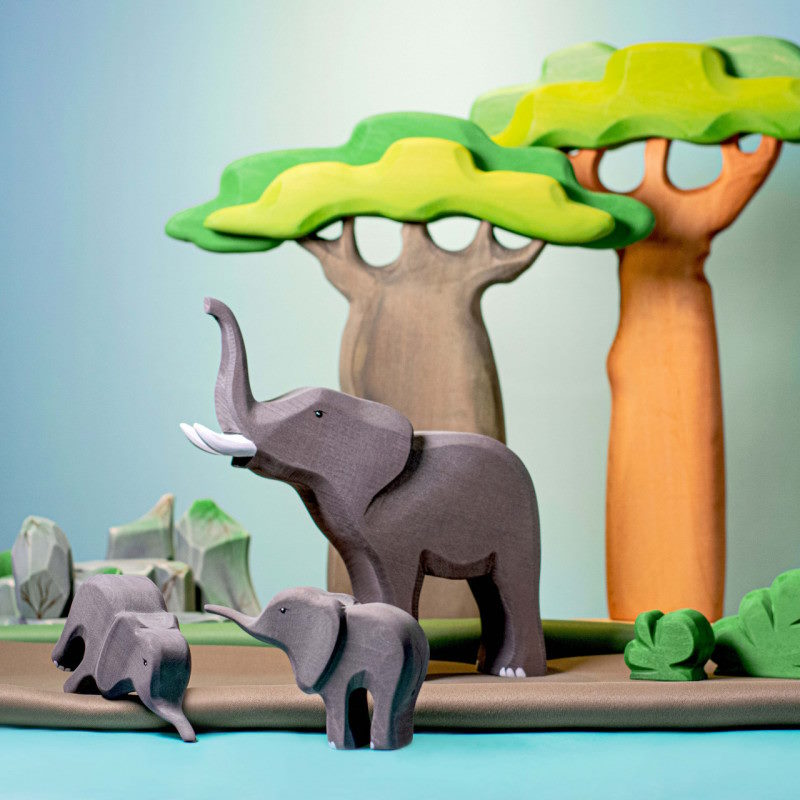 Bumbu Toys | Elephant Large at Milk Tooth Australia