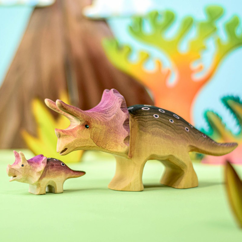 Bumbu Toys | Dinosaur | Triceratops Big at Milk Tooth Australia