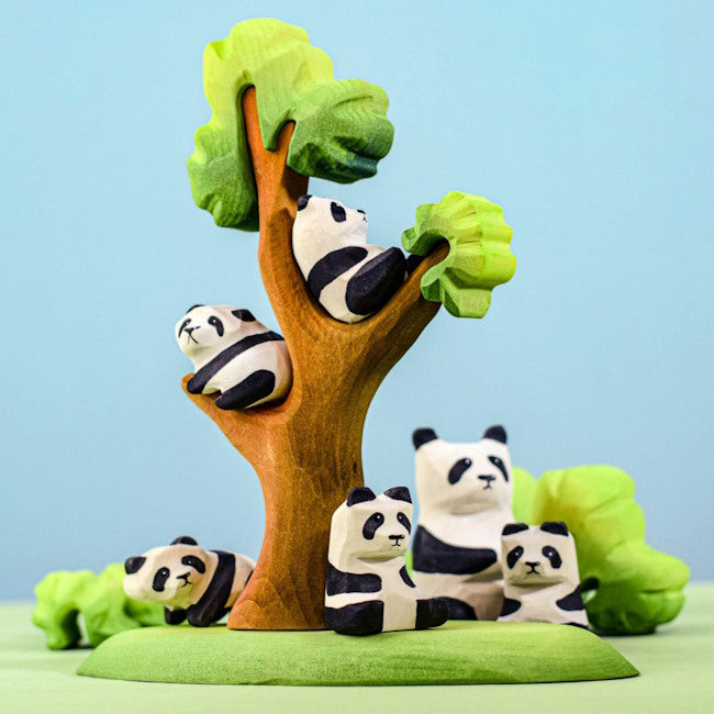 Bumbu Toys | Panda Bear Cub Sitting at Milk Tooth Australia