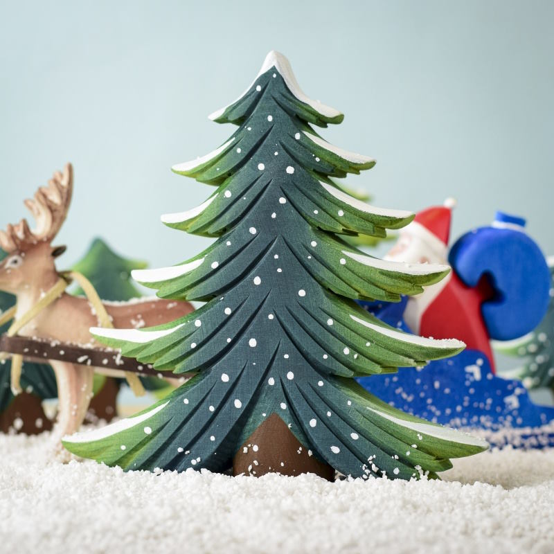 Bumbu Toys | Snowy Fir Tree Large at Milk Tooth Australia