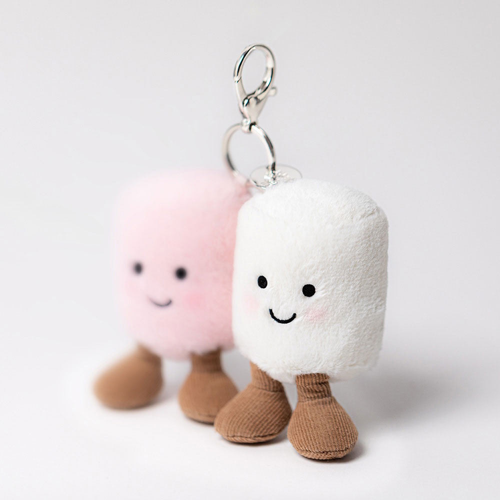 Jellycat | Amuseables Marshmallows Bag Charm at Milk Tooth Australia