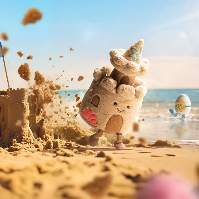 Jellycat | Amuseables Sandcastle at Milk Tooth Australia