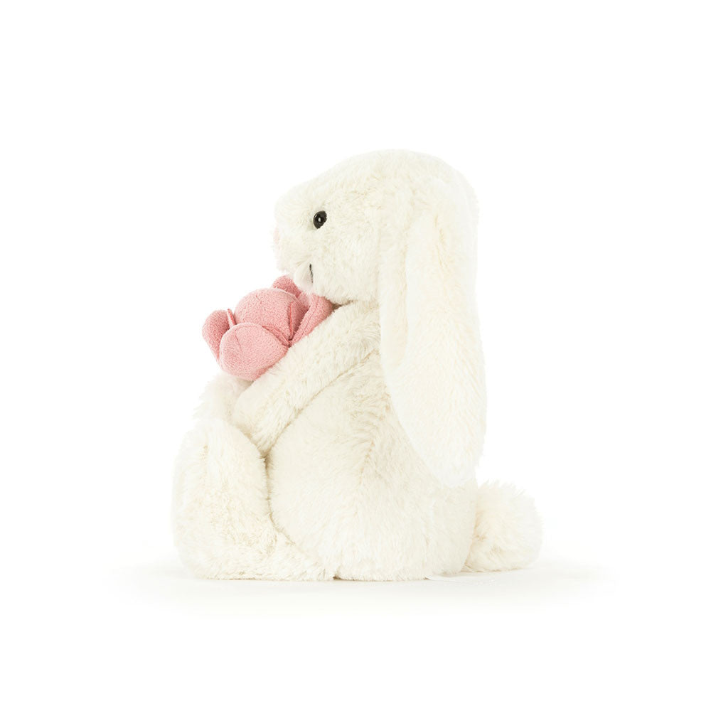 Jellycat | Bashful Bunny with Peony at Milk Tooth Australia