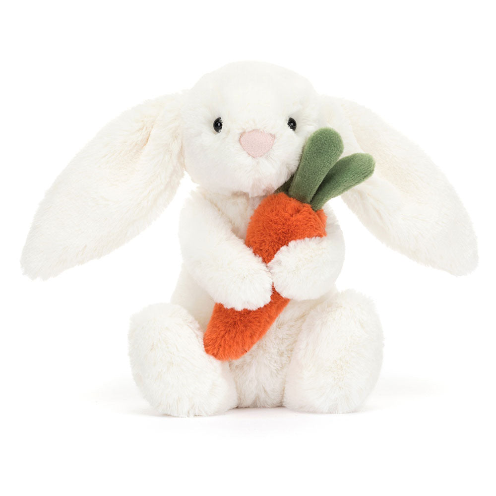 Jellycat | Bashful Carrot Bunny Small at Milk Tooth Australia