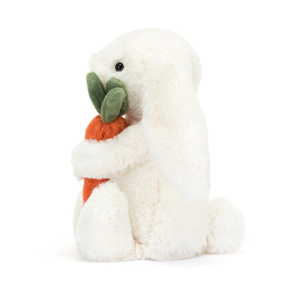 Jellycat Bashful Carrot Bunny Small Milk Tooth