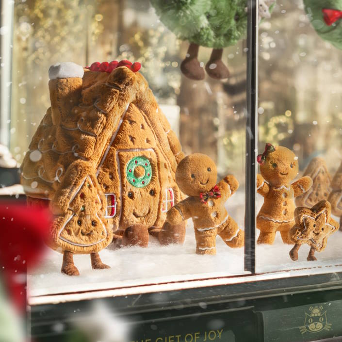 Jellycat | Amuseables Gingerbread House at Milk Tooth Australia