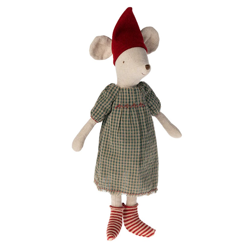 Maileg Medium Christmas Mouse factory Girl