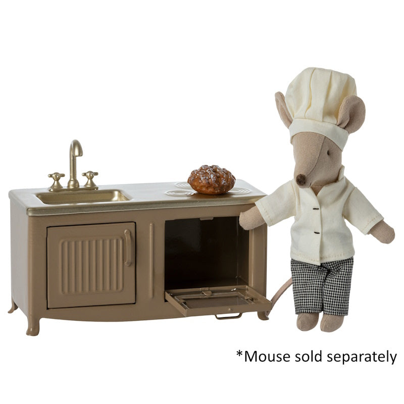 Maileg | Kitchen for Mouse Light Brown at Milk Tooth Australia