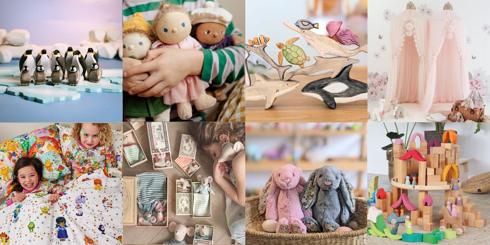 Wonderful toys at Milk Tooth Australia heirloom quality wooden and soft toys