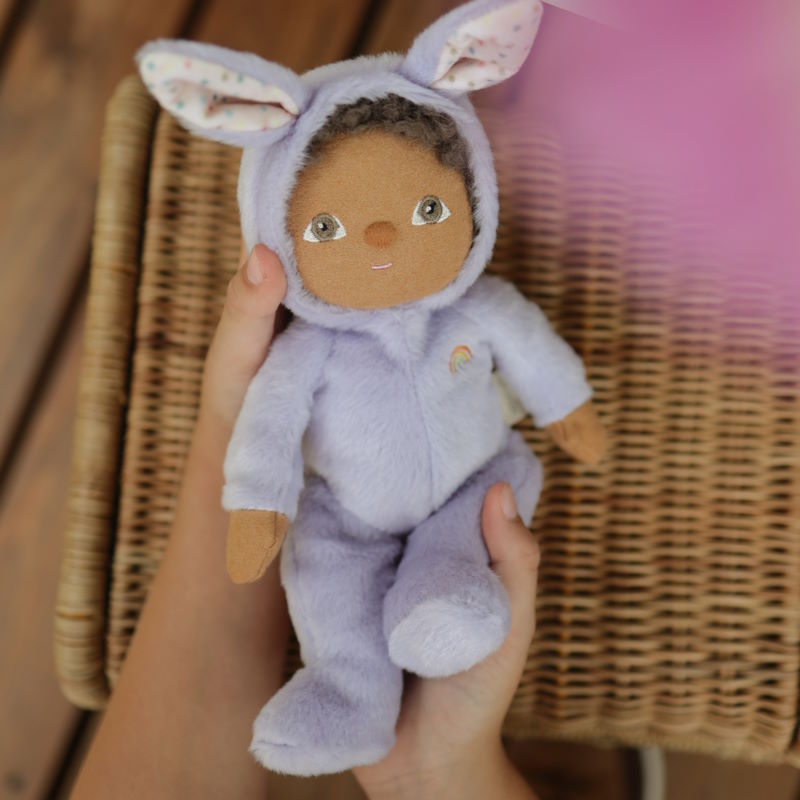 Olli Ella | Dinky Dinkum Fluffle | Babs Bunny Purple at Milk Tooth Australia