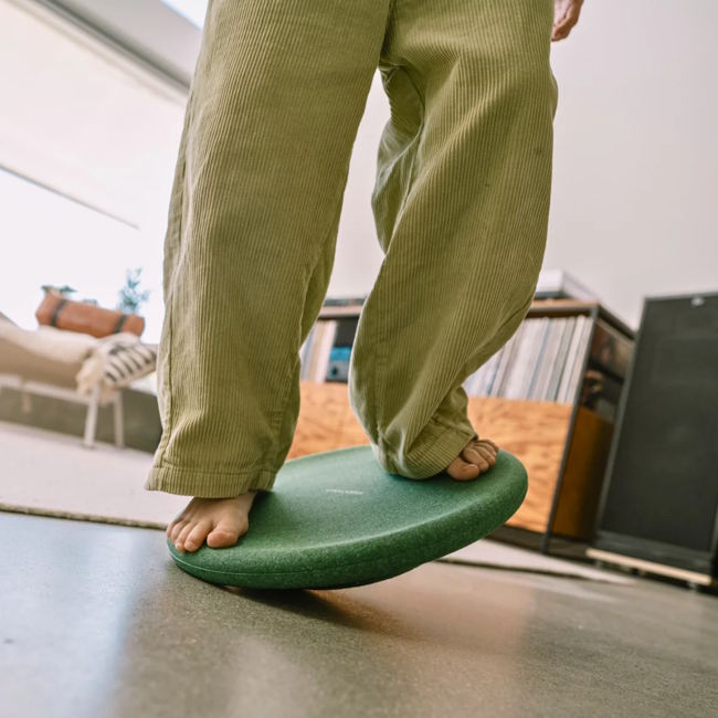 Stapelstein Balance Board Dark Green at Milk Tooth Australia