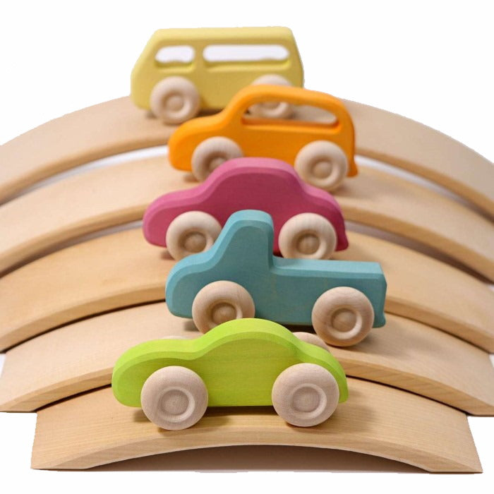 Wooden car cheap run toy