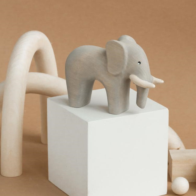 Wooden cheap elephant toy