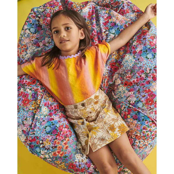 Floral best sale bean bag