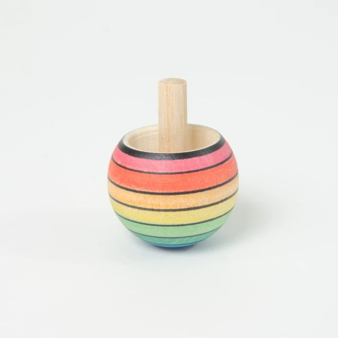 WOODEN TOYS Tagged spinning wobbling - Milk Tooth