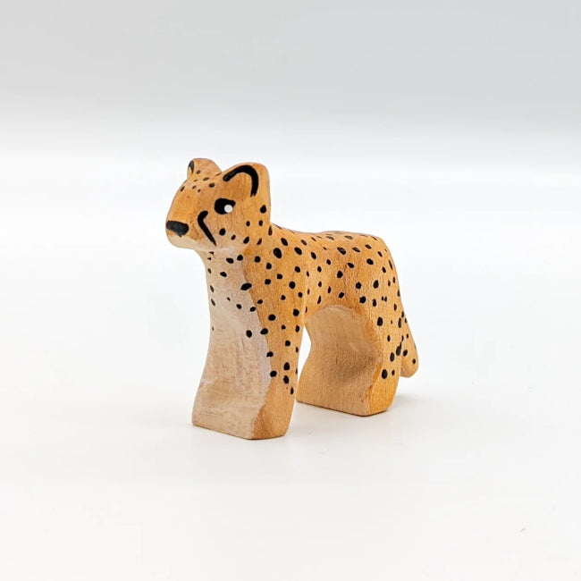 Wooden cheetah hot sale